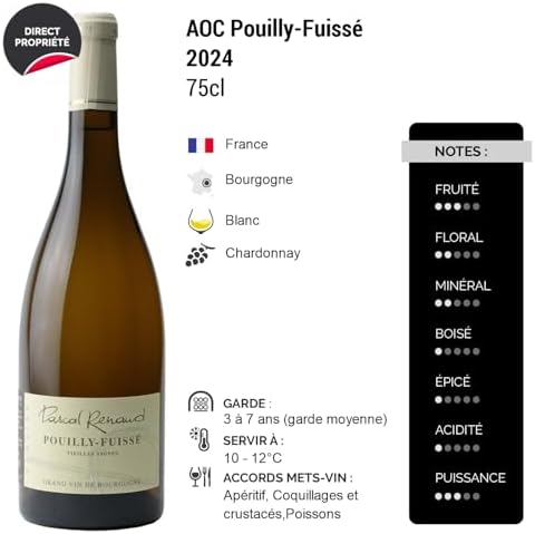 Vue 2 de Pouillyfuisse Vieilles Vignes Blanc