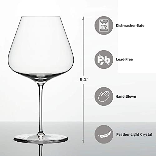 Vue 2 de Zalto Denkart Burgunder Verre
