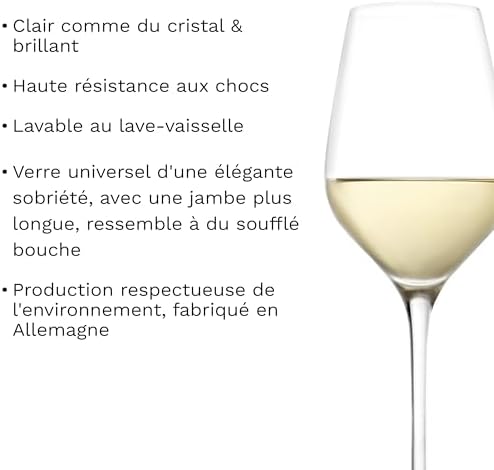 Vue 3 de Stolzle Lausitz Verres