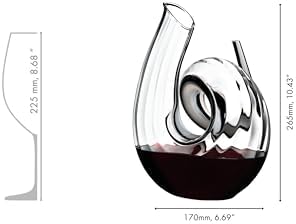 Vue 3 de Riedel Decanteur Curly Fatto