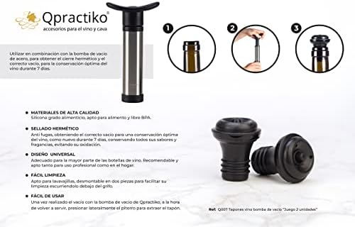 Vue 2 de Qpractiko Bouchons Vin