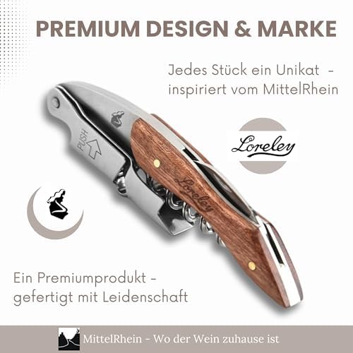 Vue 2 de Loreley Mittelrhein Germany Couteau