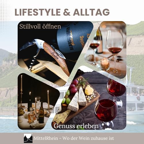 Vue 4 de Loreley Mittelrhein Germany Couteau