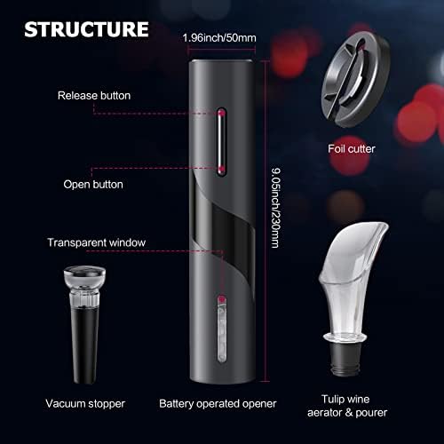 Vue 4 de Tire Bouchon Electrique Ouvre