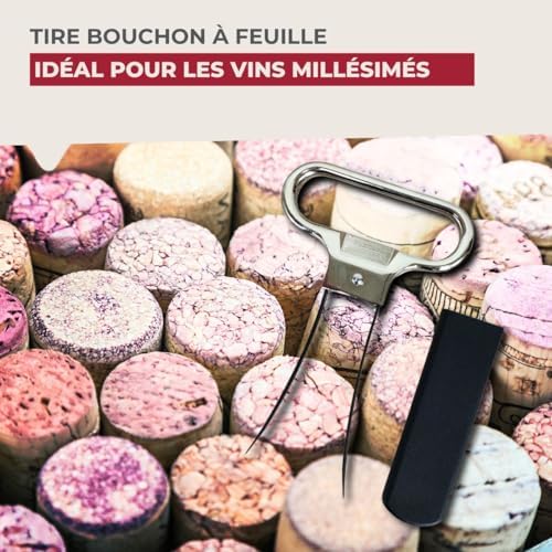 Vue 2 de Fackelmann Tirebouchon Feuille