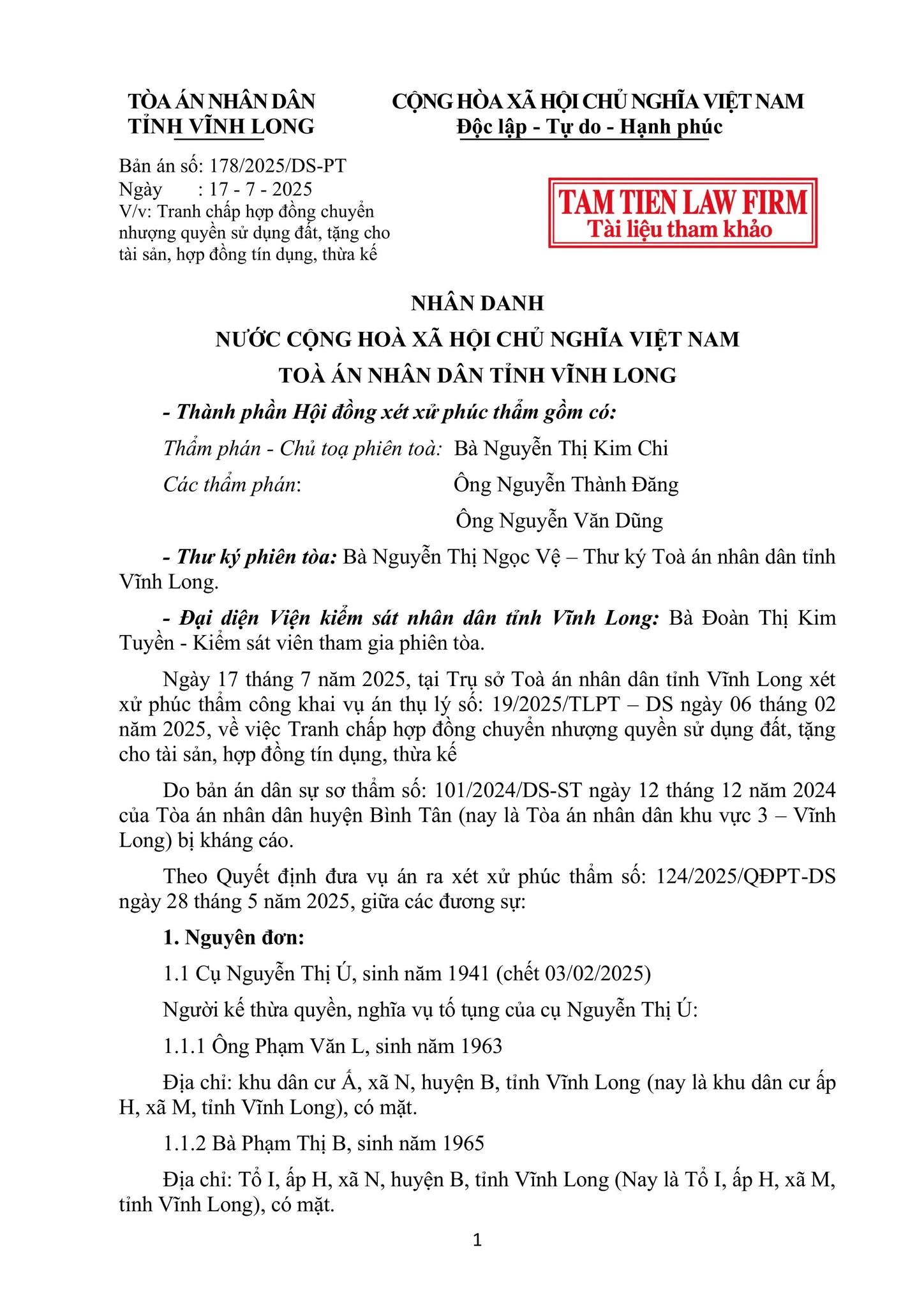 Hủy án sơ thẩm