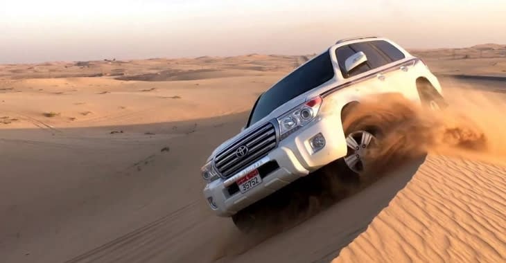A thrilling adventure with a dune bashing session