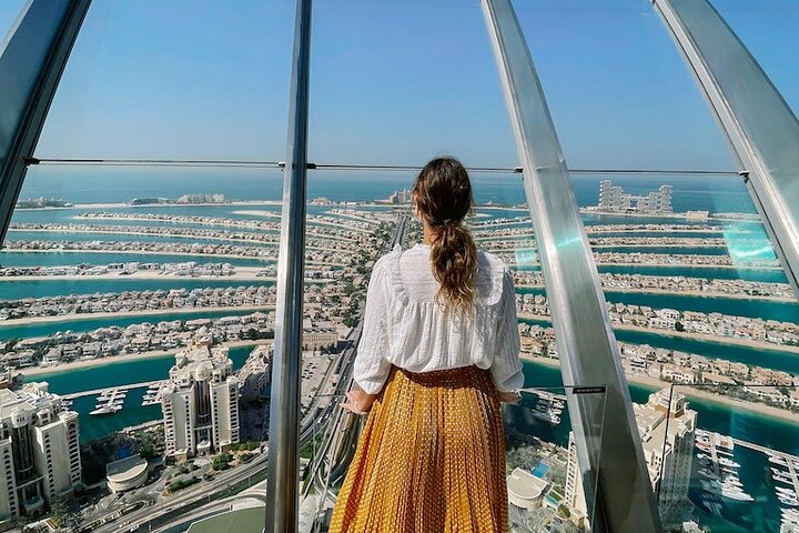 Dubai Marina and Palm Jumeirah