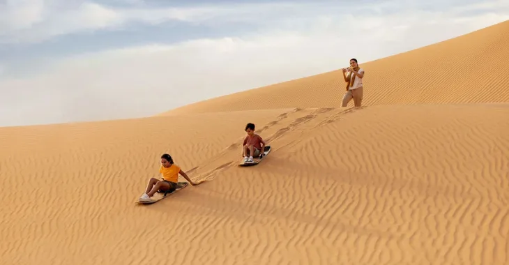 Abu Dhabi Desert Safari Without Dune Bashing