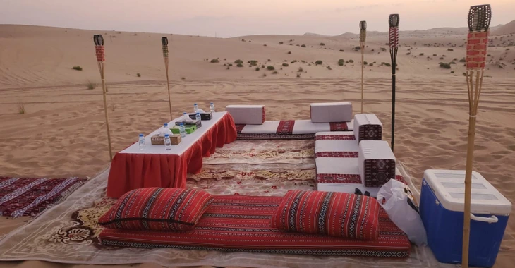 Abu Dhabi Romantic Dune Dinner