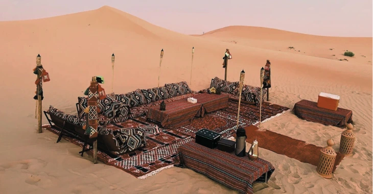 Abu Dhabi Romantic Dune Dinner