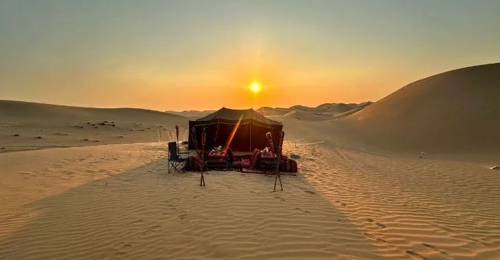 Private Desert Dinner Set up Abu Dhabi