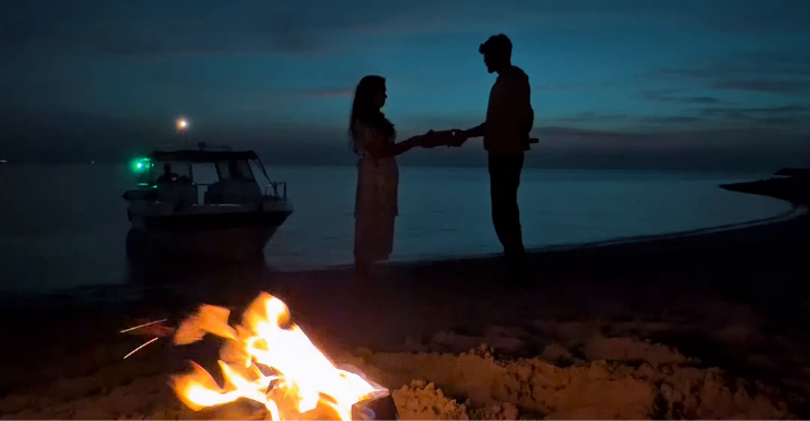 Valentine’s Day Private Island Dinner Abu Dhabi