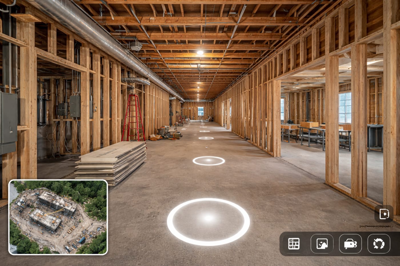 Reality capture documentation preserving spatial context across documented site conditions.