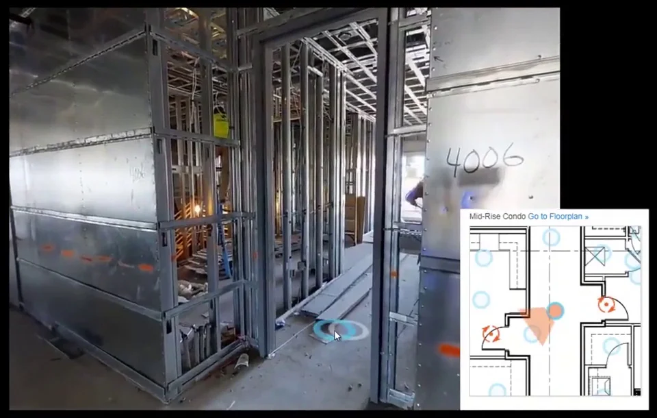 Visual and spatial context for construction defect reporting and expert review