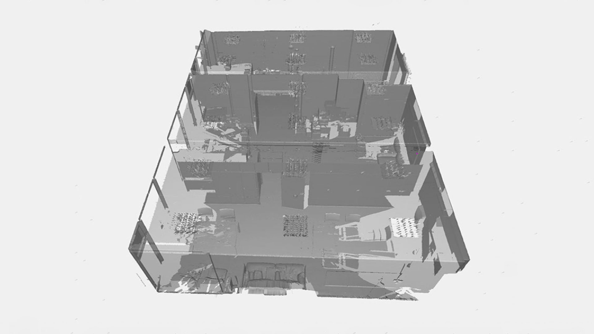 Spatially referenced view showing where the same condition exists within a scanned site