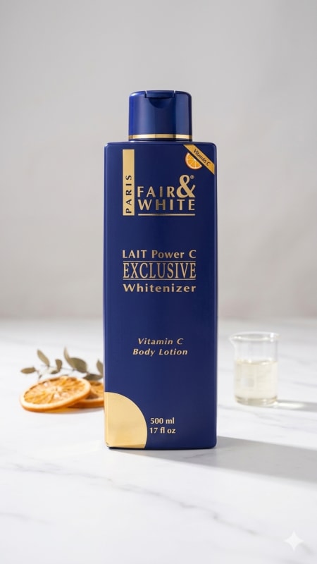 Fair & White Paris Exclusive Whitenizer - LAIT Power C Vitamin C Body Lotion.