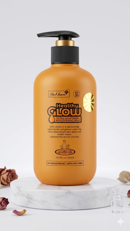 Bio Nature Healthy Glow Ultra Lightening Moisturising Milk