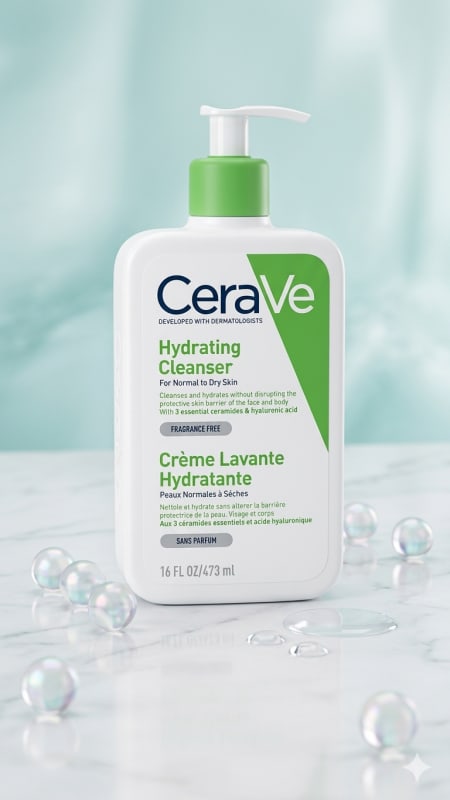CeraVe Hydrating Cleanser (Crème Lavante Hydratante)