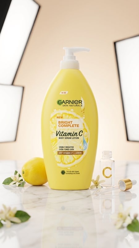 Garnier Skin Naturals Bright Complete Vitamin C Body Serum Lotion