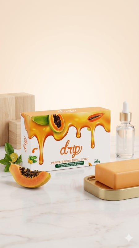 Drip Gold Brightening Soap.