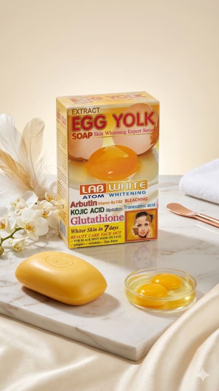 Egg Yolk Soap (specifically from the "Lab White Atom Whitening" series)