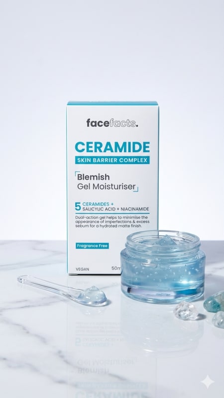 Face Facts Ceramide Skin Barrier Complex Blemish Gel Moisturiser