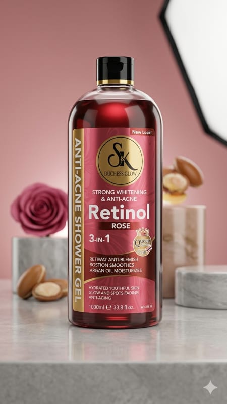  sk Duchess Glow Anti-Acne Shower Gel (Retinol Rose).