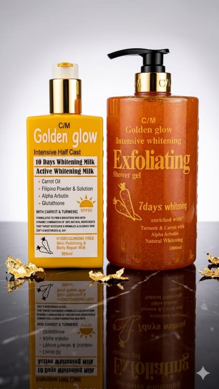 C/M Golden Glow skincare line