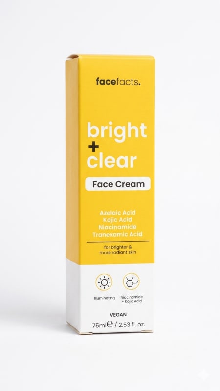 Face Facts Bright + Clear Face Cream.