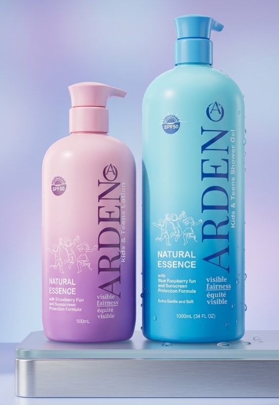 ArdenKids & Teens Lotion, ArdenKids & Teens Shower Gel