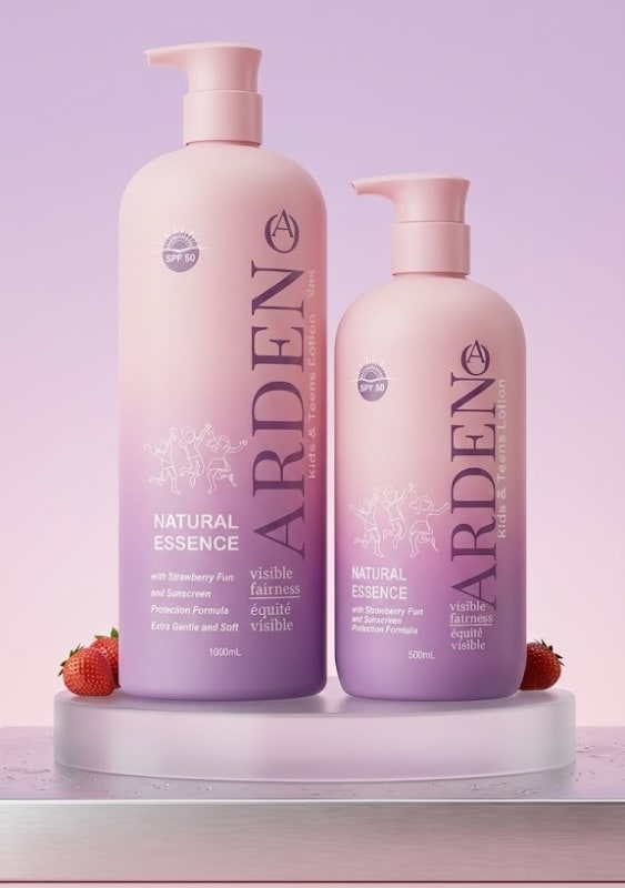 Arden Kids & Teens Gel (1000mL) & Arden Kids & Teens Lotion (500mL)