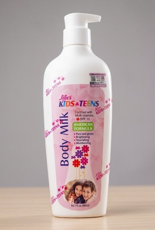 Lilies Kids & Teens Body Milk