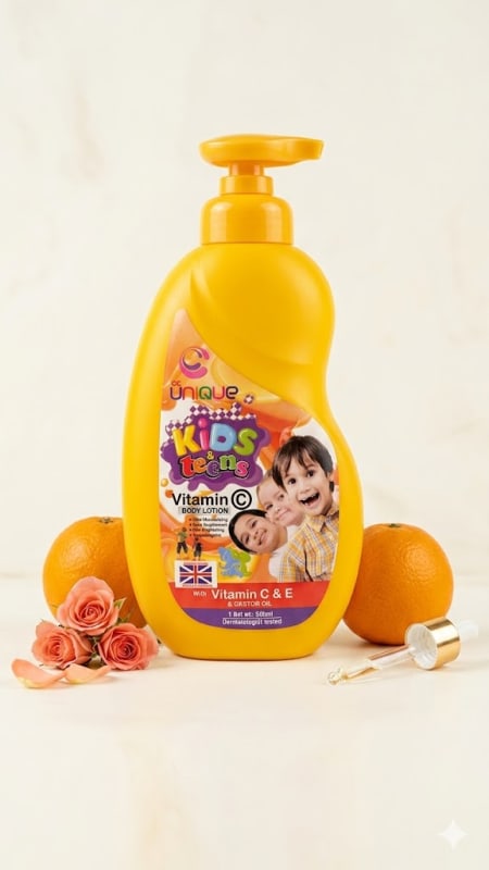 Unique Kids & Teens Vitamin C Body Lotion