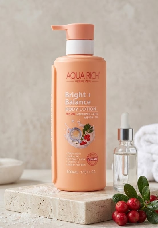 Aqua Rich Bright + Balance Body Lotion