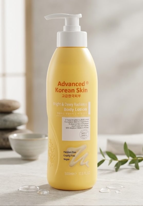Advanced Korean Skin Bright & Dewy Radiance Body Lotion