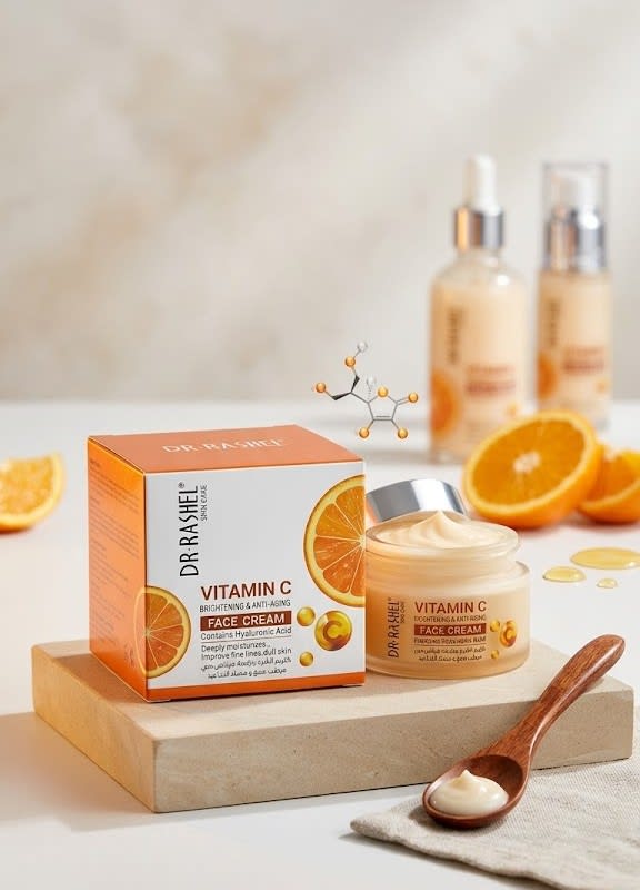 DR·RASHEL Vitamin C Brightening & Anti-Aging Face Cream.