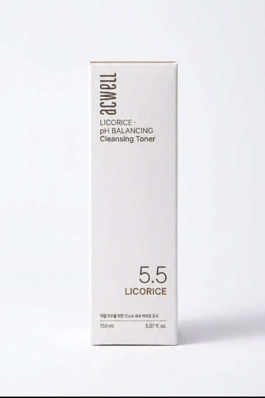 Acwell Licorice pH Balancing Cleansing Toner.