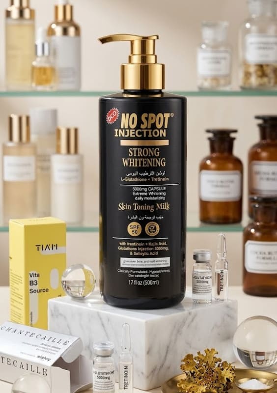 No Spot Injection Strong Whitening Skin Toning Milk
