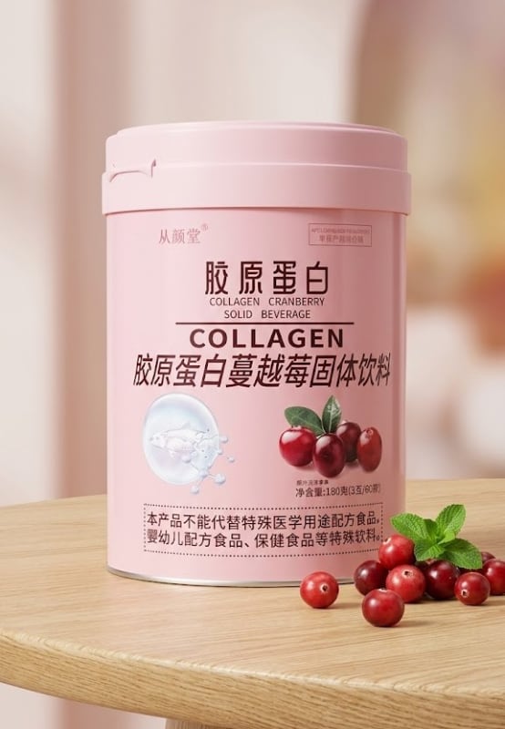Collagen Cranberry Solid Beverage