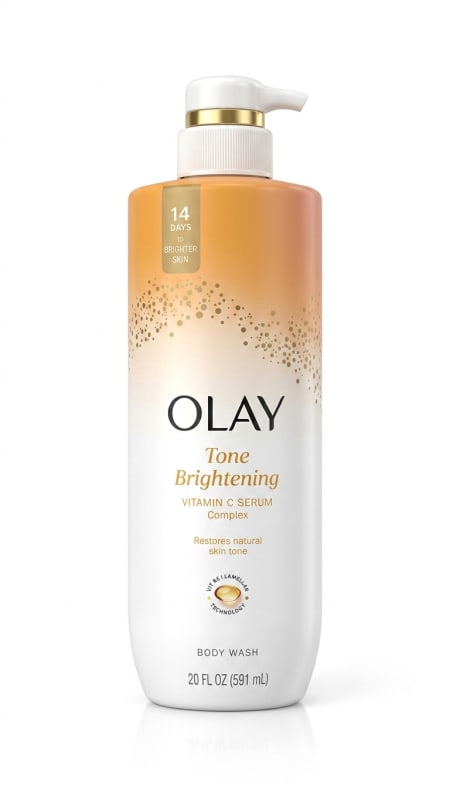 Olay Tone Brightening Body Wash.