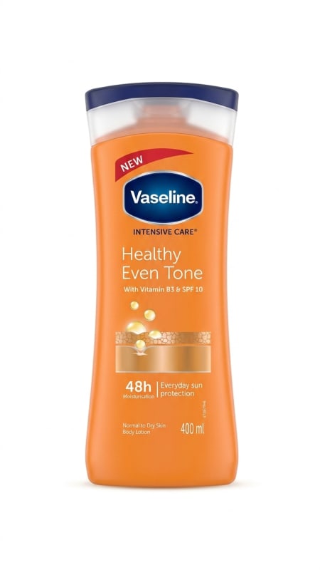Vaseline Intensive Care Healthy Even Tone Body Lotion.