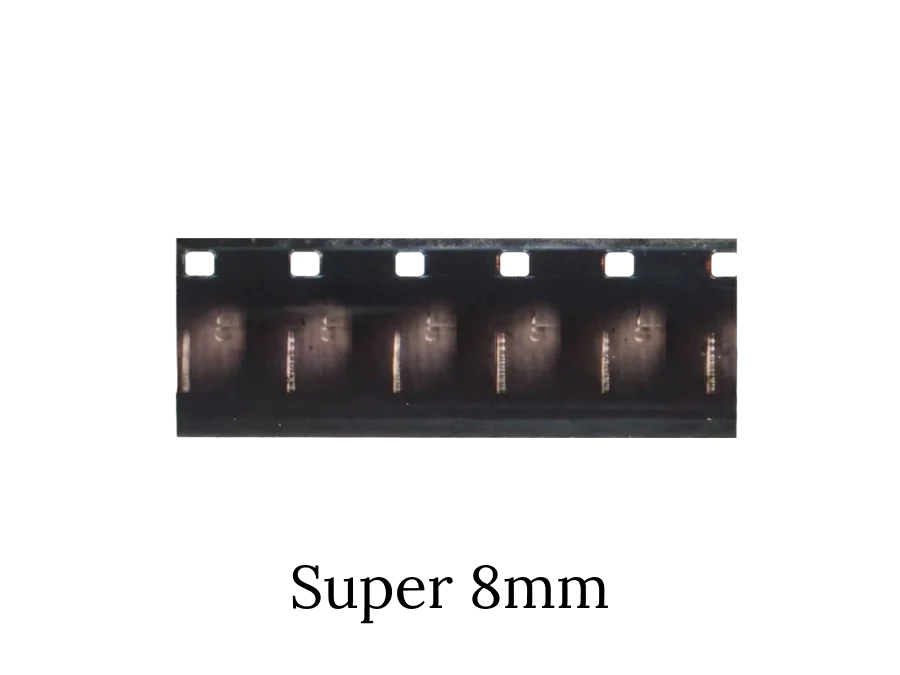 Super 8 film strip
