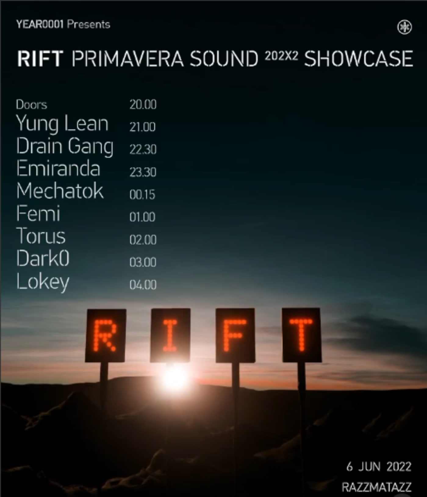 RIFT Primavera Sound 2022