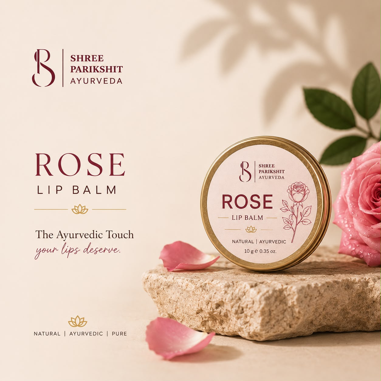 Rose - Ayurvedic Lip Therapy
