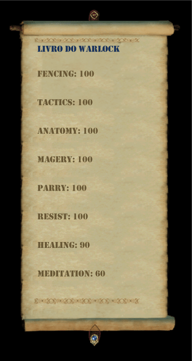 Livro do Warlock Esgrimista