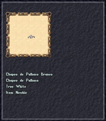 Chapeu de Palhaco Branco