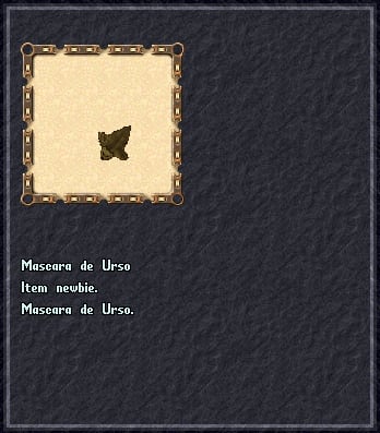 Mascara de Urso
