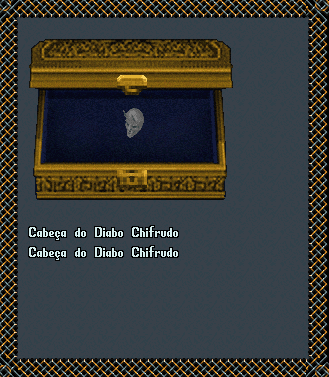 Cabeça do Diabo Chifrudo