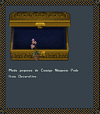 Muda pequena de Comigo Ninguém Pode